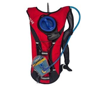 CamelBak Classic‎ Hydration Pack Omega Reservoir Red/Black Hiking Biking Outdoor